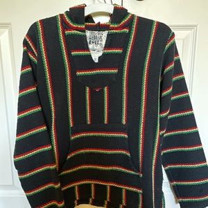 BAJA HOODIE PONCHO Original Senor Lopez DRUG RUG